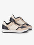Sneakers à détails dorés - Beige/noir - 5