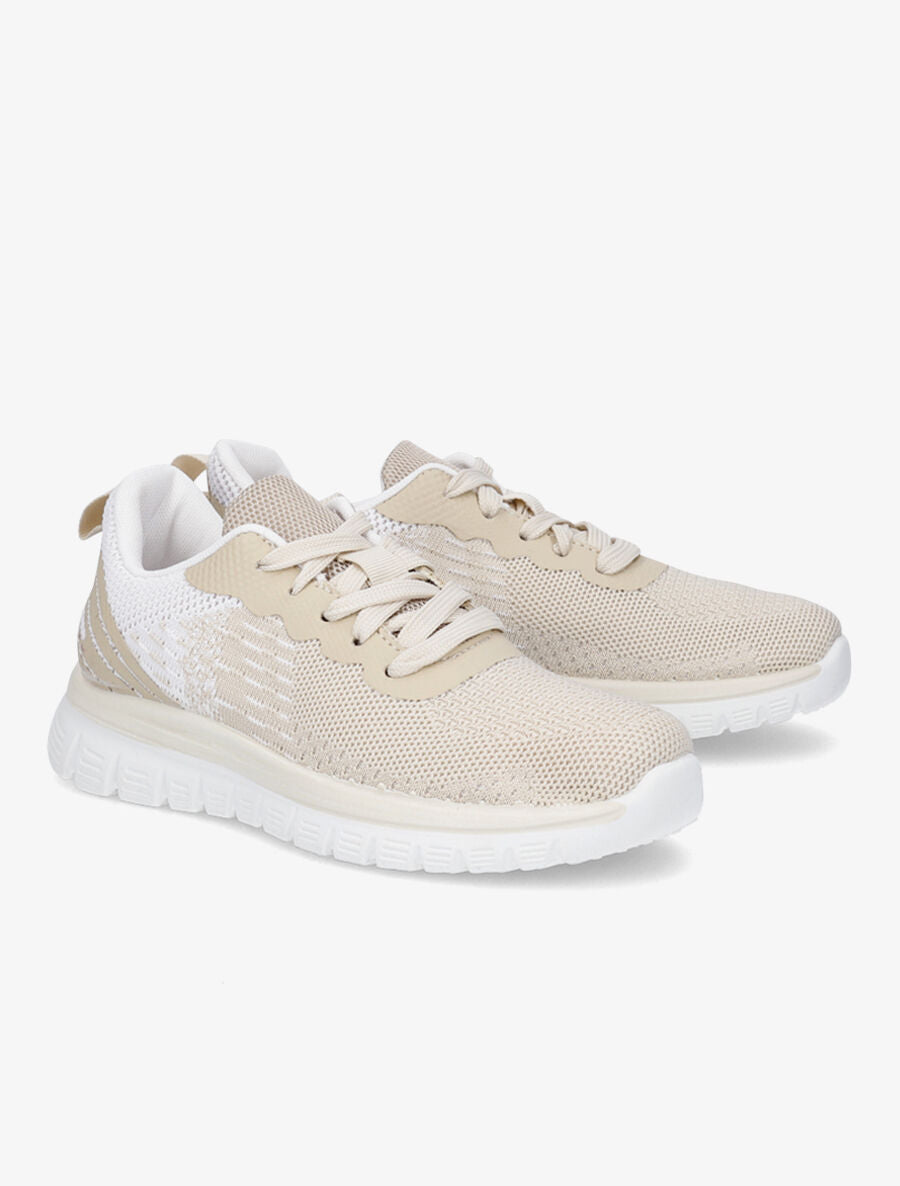 Running en toile - Beige - 4