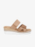 Mules compensées à scratch - Camel - 5