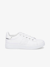 Sneakers en simili classiques - Blanc - 1
