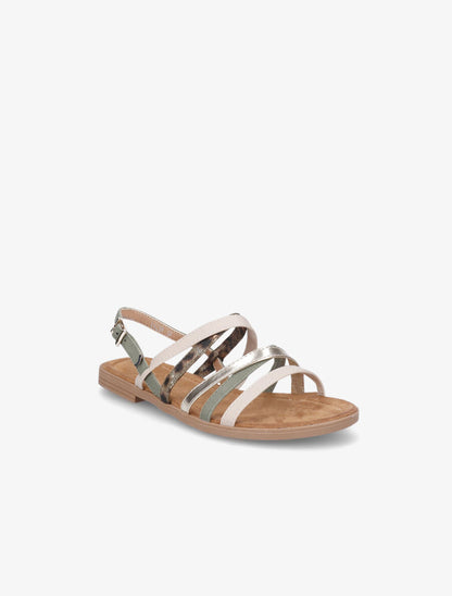 Nu-pieds fantaisies multibrides - Kaki - 3