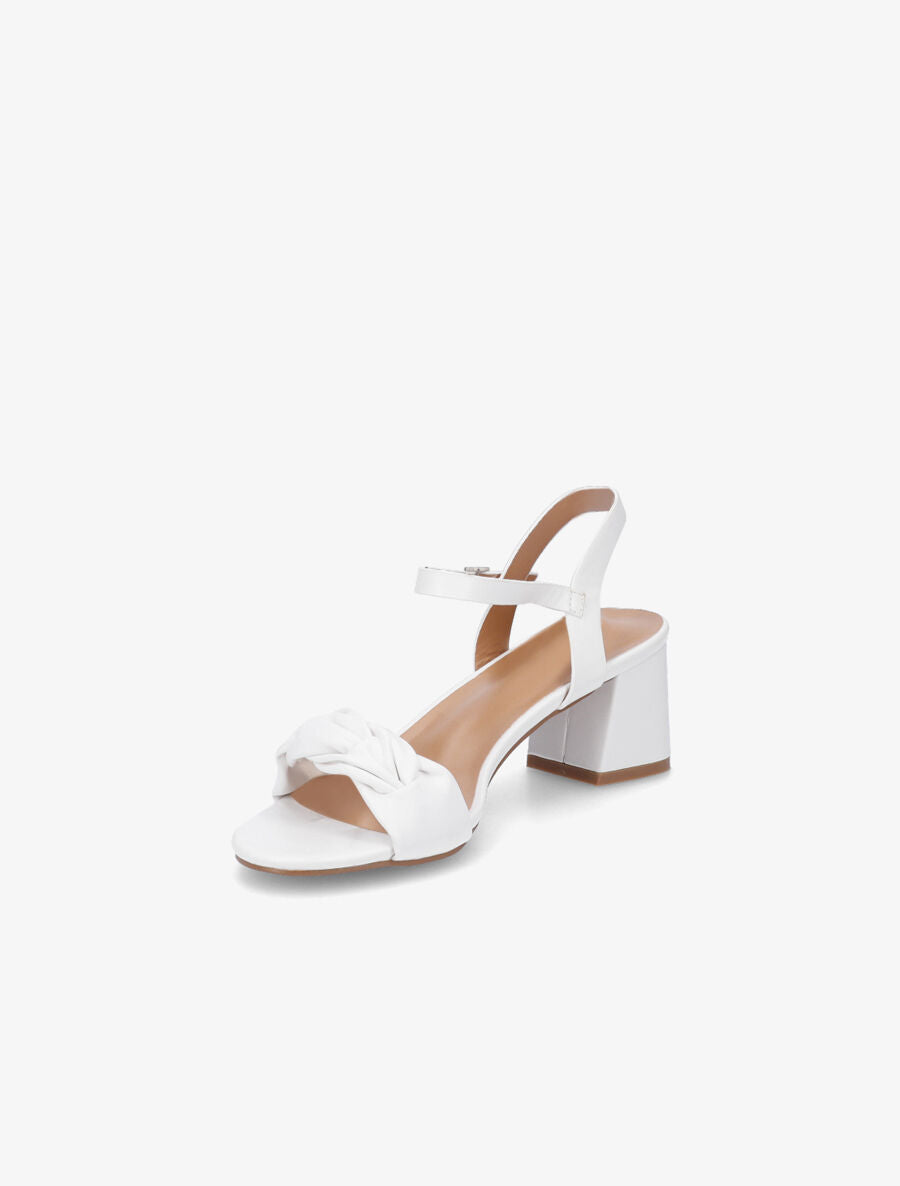 Sandales mi-hautes à bride fantaisie - Blanc - 3