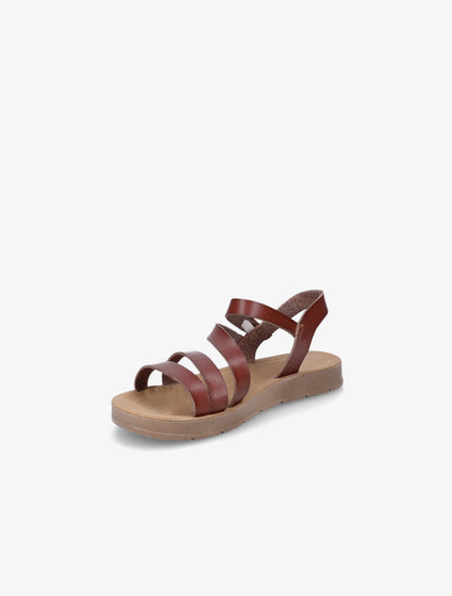 Nu-pieds en simili - Camel - 3