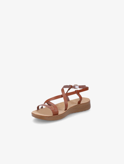 Nu-pieds basiques - Camel - 3