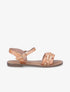 Nu pieds bi-matière uni - Beige - 1
