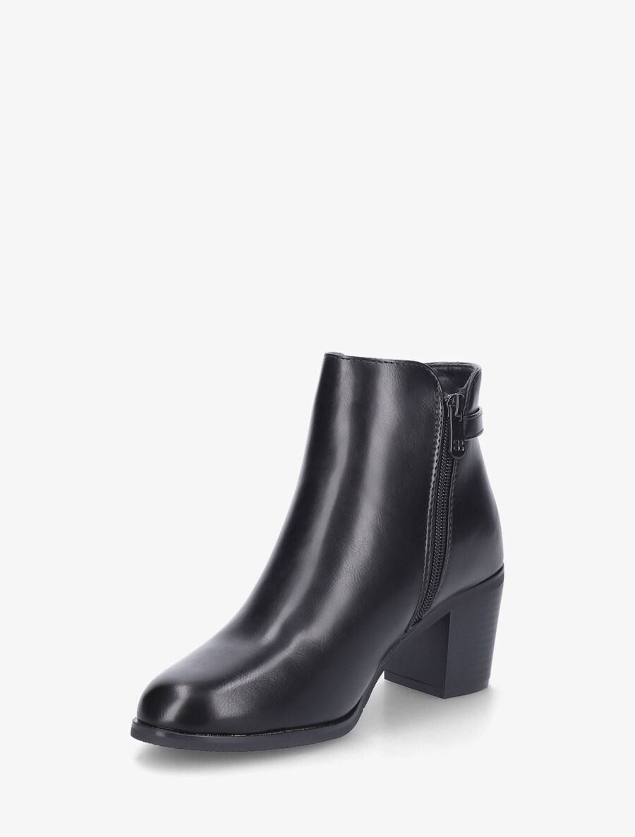 Bottines à boucle - Noir - 4