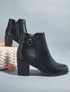 Bottines à boucle - Noir - 1