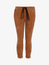 Pantalon 7/8 en velours côtelé - Camel - 1