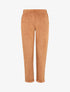 Pantalon coupe carotte - Camel - 1